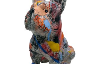 Tadas ZaicikasMr Bulldog #2Original Ceramic Sculpture