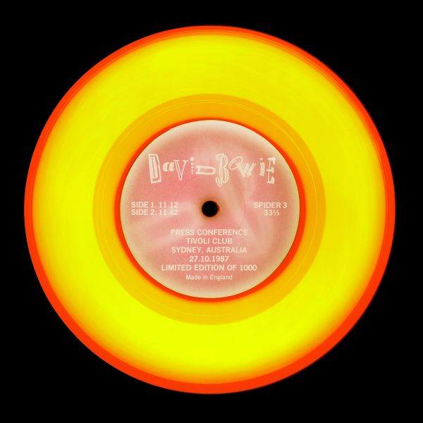 Click Here To Enlarge This Photo Of Vinyl Collection ‘Press Conference (Vivid Yellow)