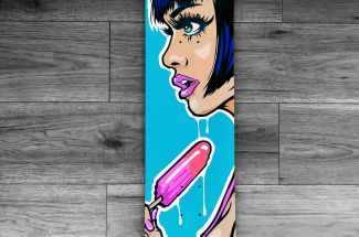 MachOnePopsicleOriginal ~ Mixed Media