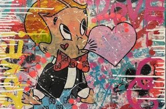Max GearyLove Is The ...Original ~ Mixed Media