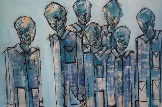 Joseph GilgunRoot CanalOriginal ~ Acrylic on Canvas