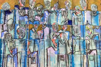 Joseph GilgunManchester SummerOriginal ~ Acrylic on Canvas