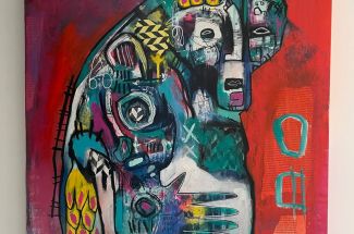 Ian JonesSentiusOriginal ~ Mixed Media on Canvas