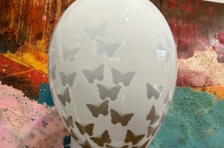 Geraldine MorinButterfly BalloonMixed Media Sculpture