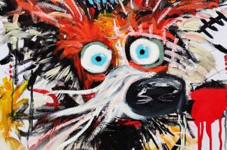 Tadas ZaicikasOrange BoyOriginal ~ Mixed Media