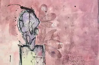 Joseph GilgunOn Your OneOriginal ~ Acrylic on Canvas