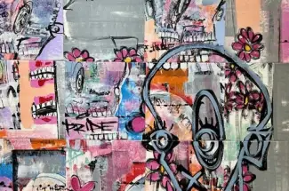 Joseph GilgunTurkey TeethOriginal ~ Acrylic on Canvas