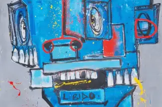 Joseph GilgunThe Price of Happiness. Part OneOriginal ~ Acrylic on Canvas