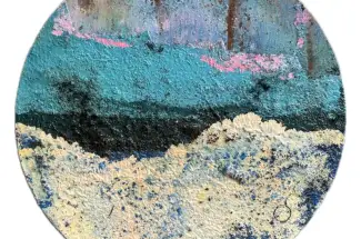 Sam PeacockDelight DoreOriginal ~ Mixed Media on Steel