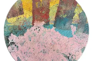 Sam PeacockIrwin OroteOriginal ~ Mixed Media on Steel