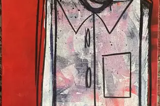 Joseph GilgunI Work Here, I Don't Live HereOriginal ~ Acrylic on Canvas