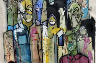Joseph GilgunMoe's TavernOriginal ~ Acrylic on Canvas