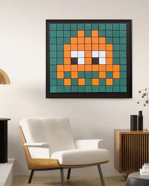 Click Here To Enlarge This Photo Of The Pixel Invader