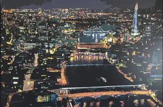 Alicia DubnyckyjThe City at NightOriginal ~ Mixed Media on Board