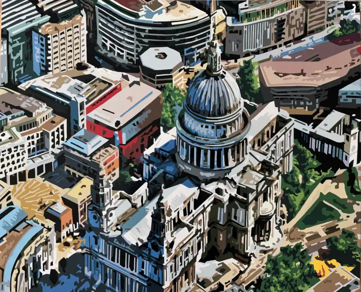 Click Here To Enlarge This Photo Of Above St Pauls