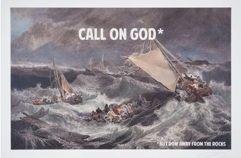 Click Here To Enlarge This Photo Of Call On God, 2021- The Connor Brothers