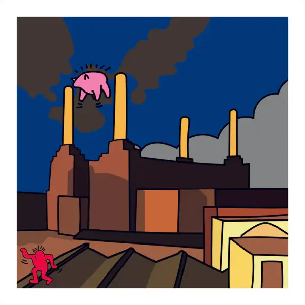 Click Here To Enlarge This Photo Of Animals Pink Floyd x Keith