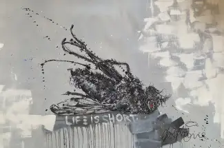 Joseph GilgunDead FlyOriginal ~ Acrylic on Canvas