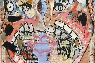 Joseph GilgunA Perfect CircleOriginal ~ Acrylic on Canvas