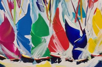 Unfurling the KiteOriginal ~ Acrylic on Canvas