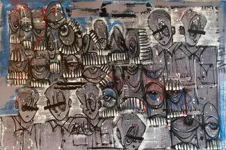 Joseph GilgunBlind EyeOriginal ~ Acrylic on Canvas