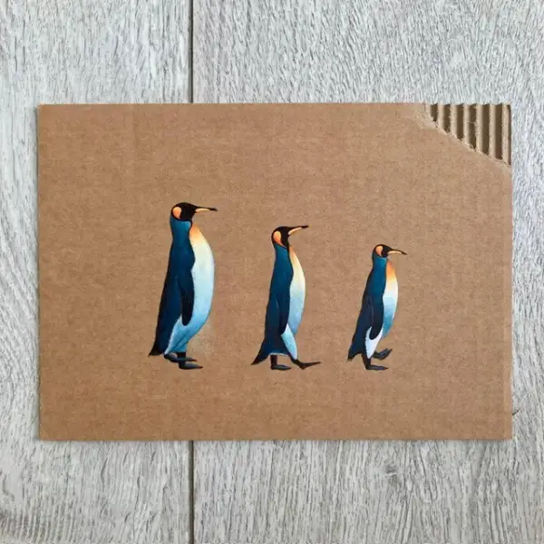 Click Here To Enlarge This Photo Of Three Penguins