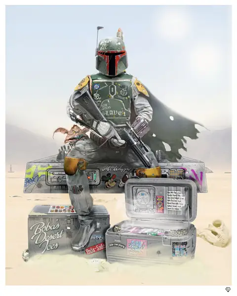 Click Here To Enlarge This Photo Of It's a Trap (Boba Fett)