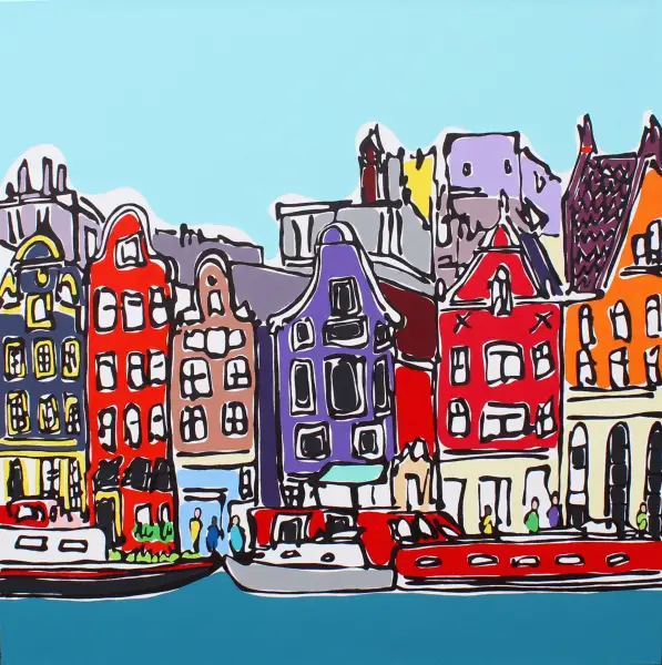Click Here To Enlarge This Photo Of Amsterdam Morning