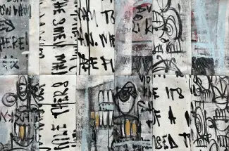 Joseph GilgunNew Gold TeethOriginal ~ Acrylic on Canvas