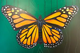 Louise McNaughtToxic BeautyOriginal ~ Mixed Media on Canvas