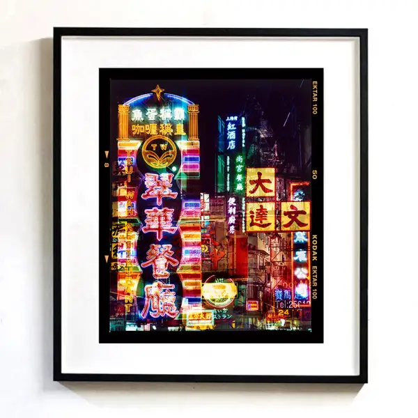 Click Here To Enlarge This Photo Of Lights of Mong Kok, Kowloon, Hong Kong