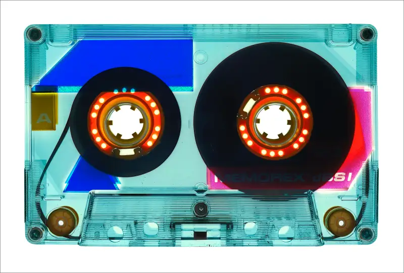 Click Here To Enlarge This Photo Of Heidler & Heeps Tape Collection ‘90 Minutes Tinted Blue’