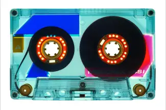 Richard HeepsHeidler & Heeps Tape Collection ‘90 Minutes Tinted Blue’Signed Limited Edition