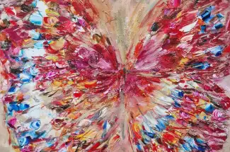 Victoria HorkanThe Positivity PillOriginal ~ Oil on Canvas