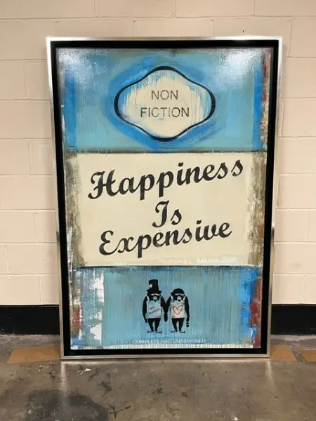 Click Here To Enlarge This Photo Of Happiness is Expensive