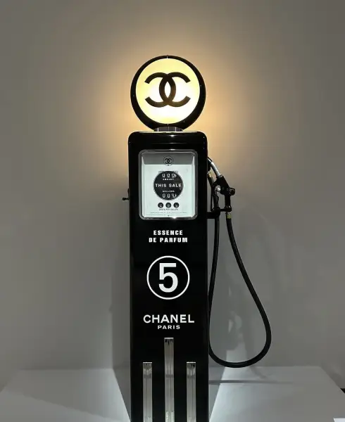 Click Here To Enlarge This Photo Of Chanel Petrol Pump