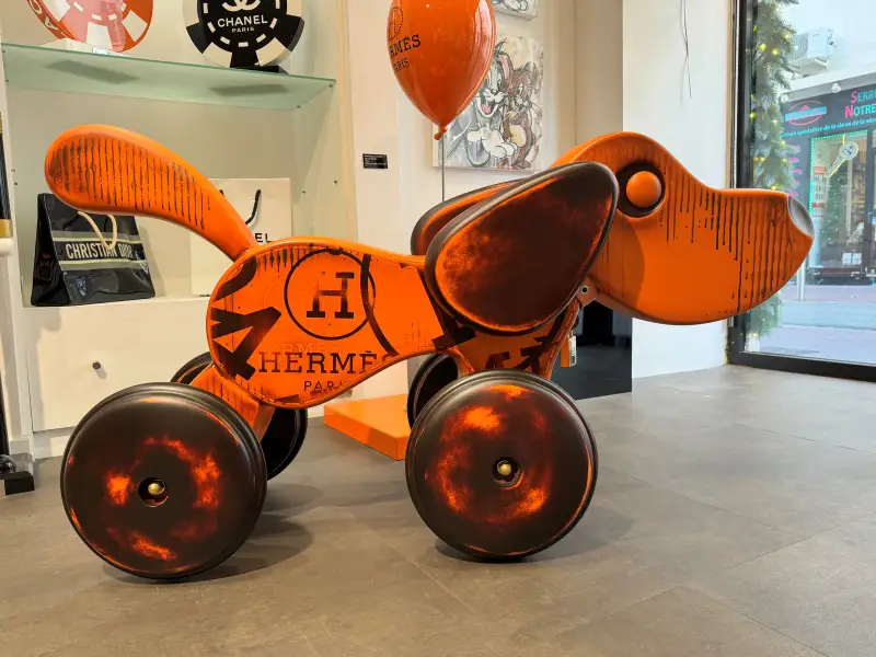 Click Here To Enlarge This Photo Of Hermès Dog