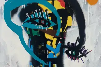 JP JonesNo Ordinary LoveOriginal ~ Mixed Media on Canvas