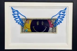 TBOYWinged PopOriginal ~ Mixed Media