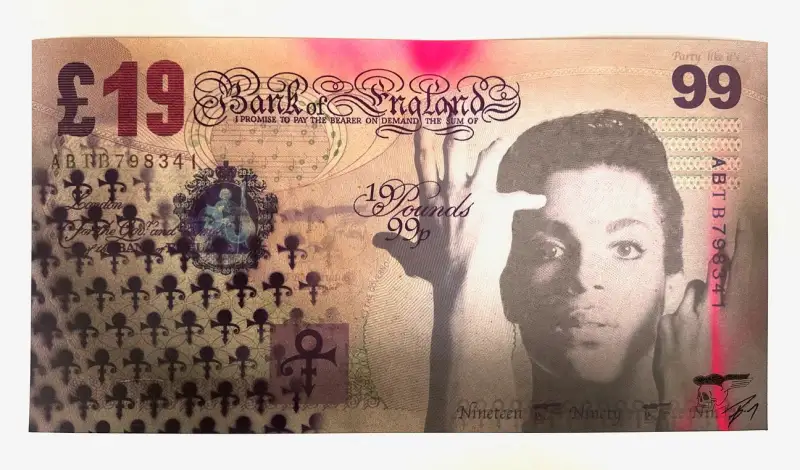 Click Here To Enlarge This Photo Of Prince Note