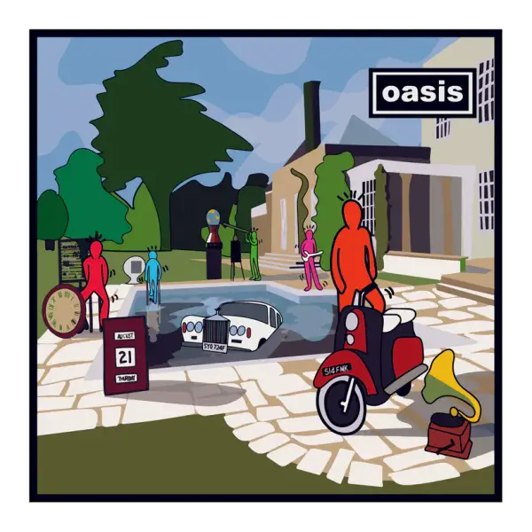 Click Here To Enlarge This Photo Of Oasis "Be Here Now" 2