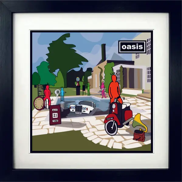 Click Here To Enlarge This Photo Of Oasis "Be Here Now" 2