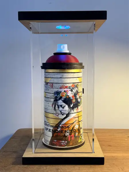 Click Here To Enlarge This Photo Of Golden -  Spraycan Series