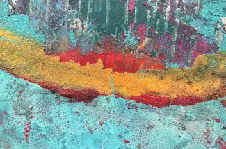Sam PeacockPoint Erely BayOriginal ~ Mixed Media on Steel