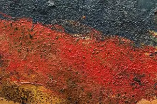 Sam PeacockDenver PointOriginal ~ Mixed Media on Steel