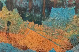 Sam PeacockScaramanga HoeOriginal ~ Mixed Media on Steel