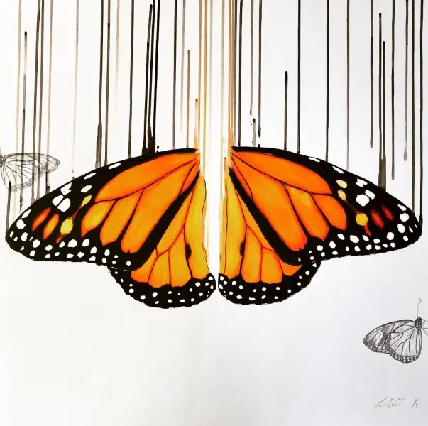 Click Here To Enlarge This Photo Of Monarch Remarque - Louise McNaught