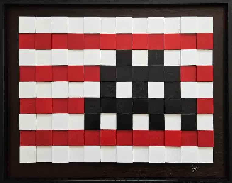 Click Here To Enlarge This Photo Of Black Invader #1