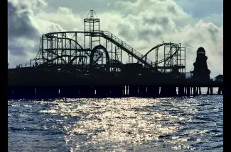Richard HeepsPleasure Pier, Clacton-on -SeaSigned Limited Edition