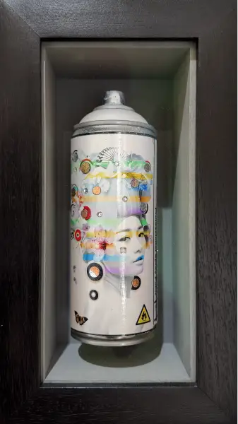 Click Here To Enlarge This Photo Of True Faith Spraycan
